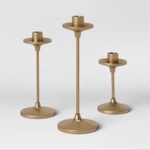 Threshold Accents Nwt Threshold Brass Candle Holders Poshmark